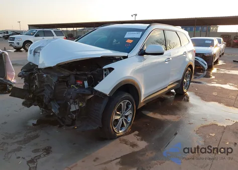 2014 Hyundai Santa Fe Gls from USA, damaged, VIN KM8SM4HF6EU036848
